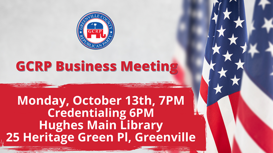 GCRP October Business 2025 Meeting