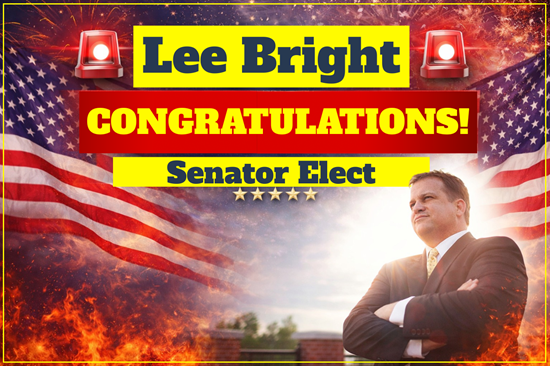 Congratulations Lee Bright!