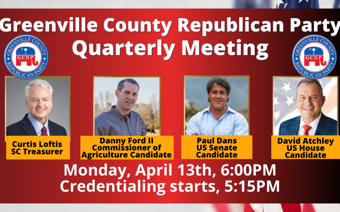 GCRP Quarterly Meeting Monday April 13th 2026