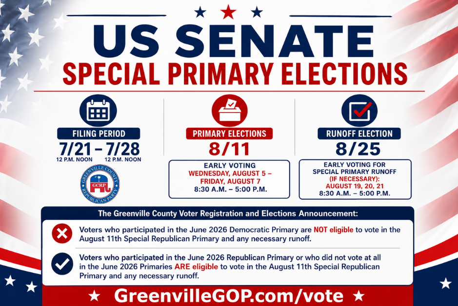 US Senate Special Election – August 11