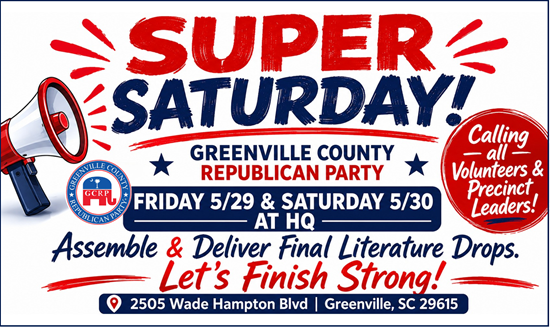 Super Saturday – May 30, 2026
