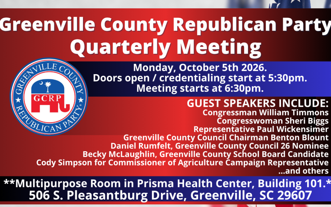 GCRP Quarterly Meeting October 5, 2026